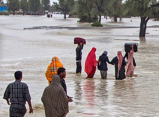 کمک مالی به مردم سیل‌زده سیستان و بلوچستان